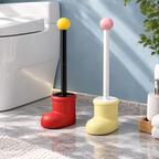 Creative Boot Toilet Brush Set